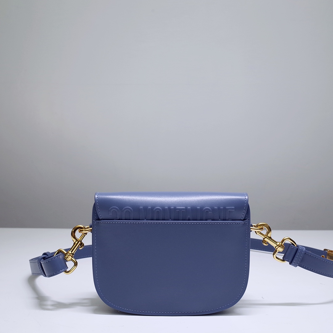 Mini Dior Bobby Bag Blue Box Calfskin